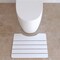 Castello Usa Diatomite Quick-Dry Stone Toilet Contour Mat - White CB-DTM-W - alternate 4